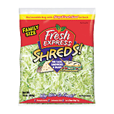 Fresh Express Shreds finely shredded iceberg lettuce Full-Size Picture